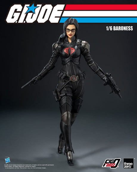 ThreeZero G.I. Joe FigZero 1/6 Baroness Action Figure (30 cm)