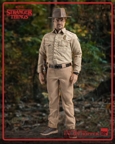 Stranger Things 1/6 Scale Jim Hopper Action Figure by ThreeZero