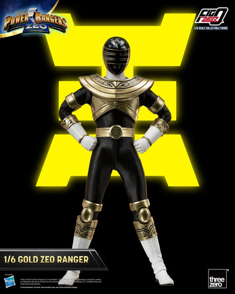 Power Rangers Zeo FigZero 1/6 Gold Ranger Action Figure 30 cm