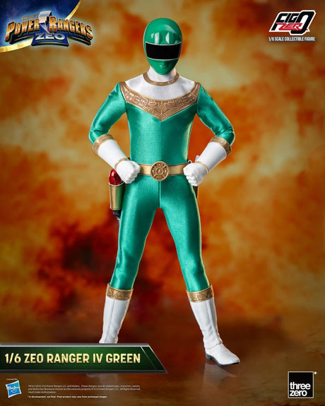 ThreeZero Power Rangers Zeo Green Ranger 1/6 Action Figure (30 cm)