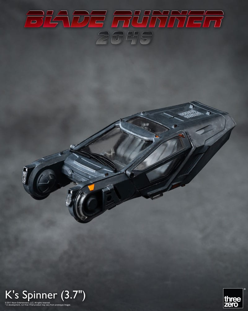 Blade Runner 2049 K's Spinner Collectible - Die-Cast ThreeZero Toy