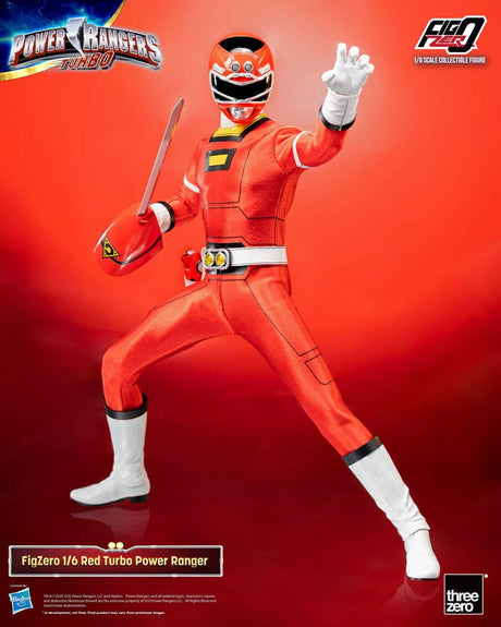 ThreeZero Power Rangers Turbo Red Ranger FigZero 1/6, 30cm