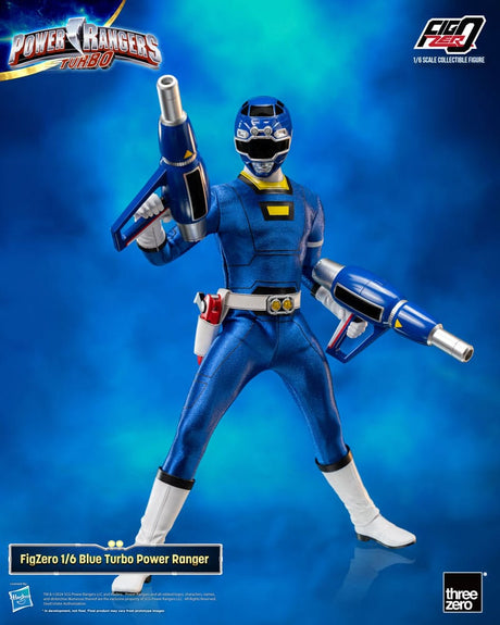 ThreeZero 1/6 Blue Turbo Power Ranger Action Figure