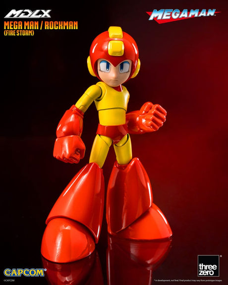 Mega Man MDLX Fire Storm 10cm Action Figure by ThreeZero