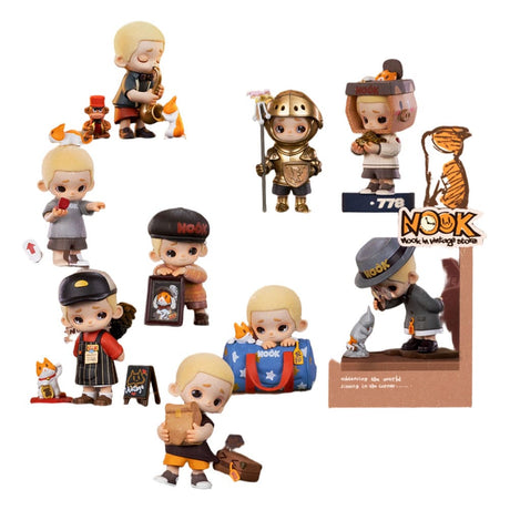 52TOYS Nook Mini-Figures – Vintage Store – Set of 8