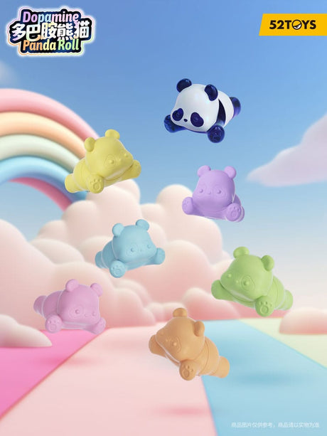 52TOYS Panda Roll Mini-Figures Set - Dopamine Series (6-Pack)