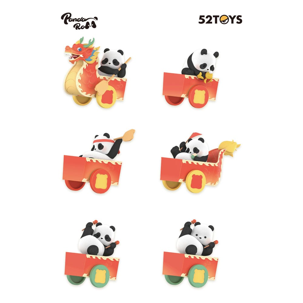 52TOYS Panda Roll Series: 4-Inch Blind Box Mini-Figures Assortment