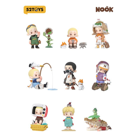 52TOYS Nook Adventure Mini-Figures Pack (9cm, 8 Count)