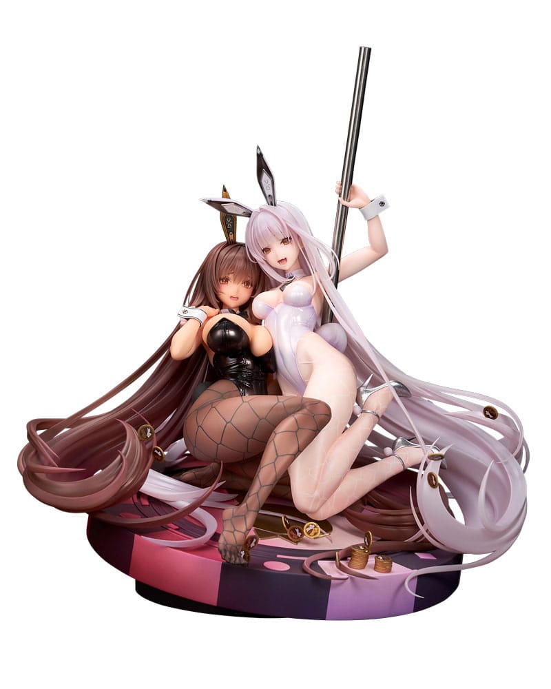 Goddess of Victory: Nikke 1/7 Noir & Blanc Bunny X 777 Statue