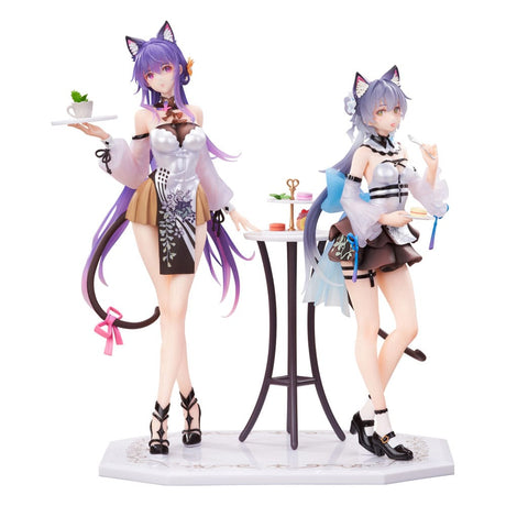 VSinger Luo Tianyi & Mo Qingxian 1/7 Tea Time Melody Statue 2-Pack