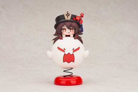 Genshin Impact Hu Tao PVC Statue - Chibi Chara Yurayura Stand