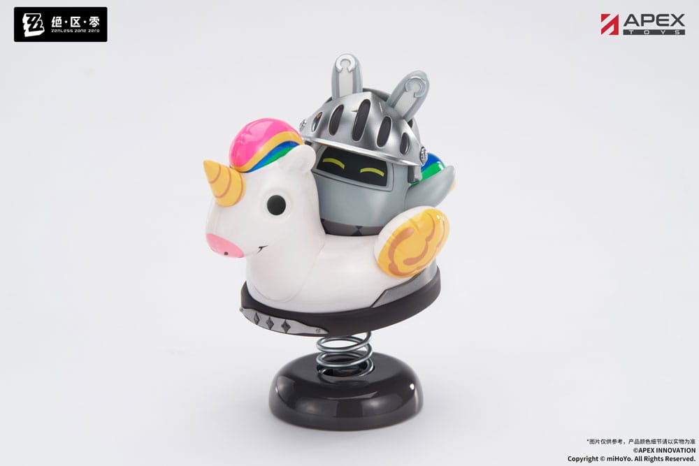 APEX Zenless Zone Zero Happy Shake Knightboo PVC Statue, 9 cm
