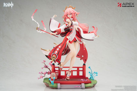 Genshin Impact Yae Miko Astute Amusement Ver. 1/7 PVC Statue 28cm
