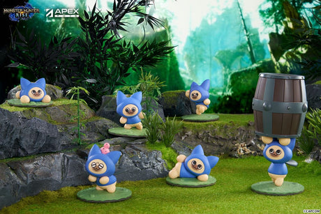 Monster Hunter Rise Deformed Mascot Felyne Cat 6-Pack