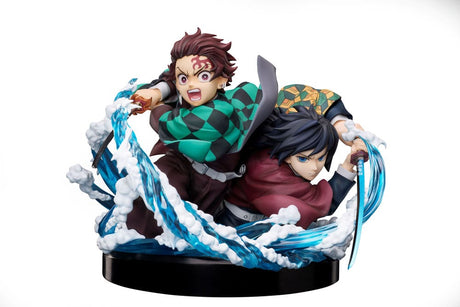 Demon Slayer: Aniplex PVC Statue - Tanjiro & Giyuu, 13 cm