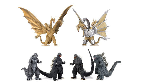 Godzilla Generations Gekizou Series Kaiju Part.1 PVC Statues Set