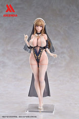 Original Character PU Statue Lily Nun - 1/6 Scale Illustration by Chowbie