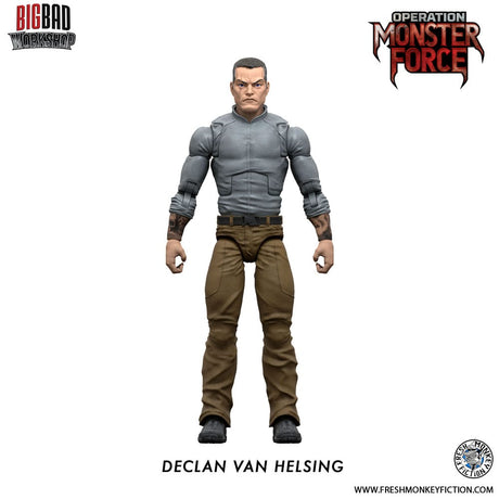 Operation: Monster Force Declan Van Helsing 1/12 Action Figure 15cm