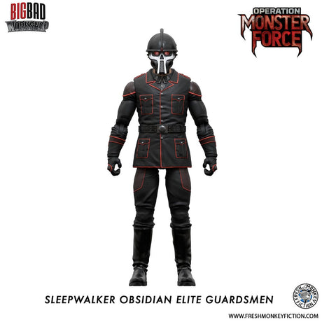 Operation: Monster Force Sleepwalker Obsidian Elite Action Figure 15 cm