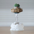 Castle in the Sky Flying Castle 13cm Resin Magnet Statue