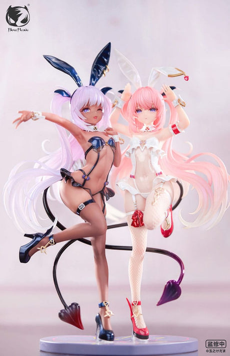 Original Character Lulumu & Kulomu Statues, 1/6 PVC illustration by Tamano Kedama, 27 cm