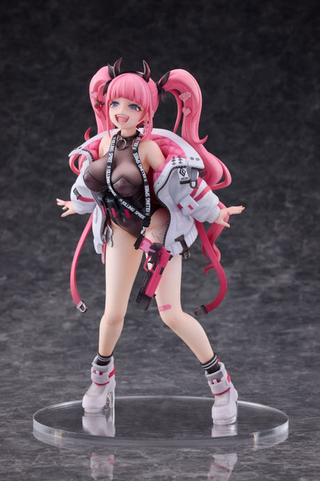 Original Character PVC Statue: Rampaging Twin-tail Arisa (26 cm)