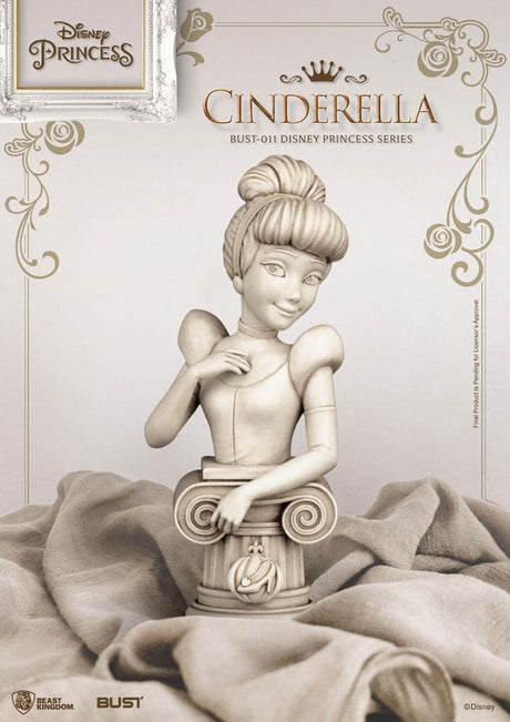 Disney Princess Cinderella Bust by Beast Kingdom, 15cm