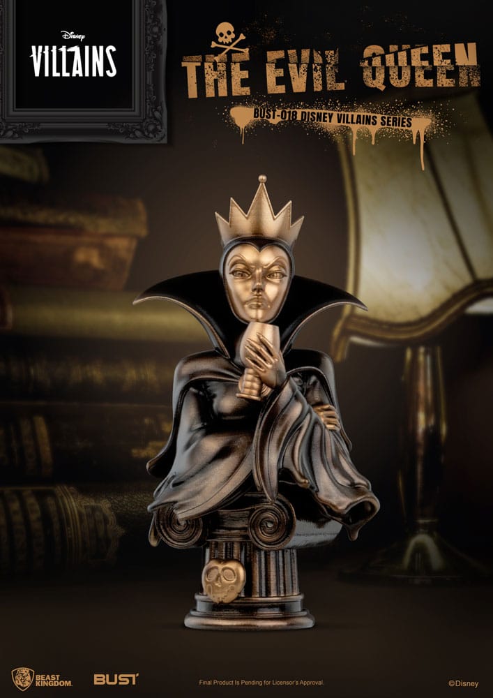 Disney Villains Series: Evil Queen 16cm PVC Bust by Beast Kingdom
