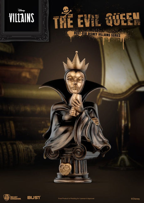 Disney Villains Series: Evil Queen 16cm PVC Bust by Beast Kingdom