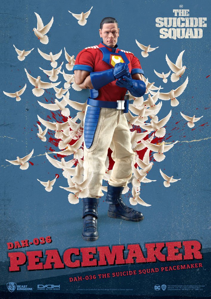 The Suicide Squad 1/9 Peacemaker Dynamic 8ction Heroes Action Figure