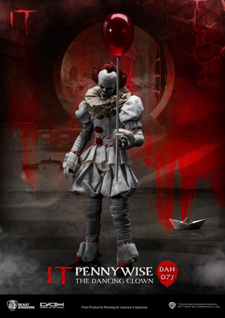 Beast Kingdom 'IT' Pennywise Dynamic 8ction Heroes Figure