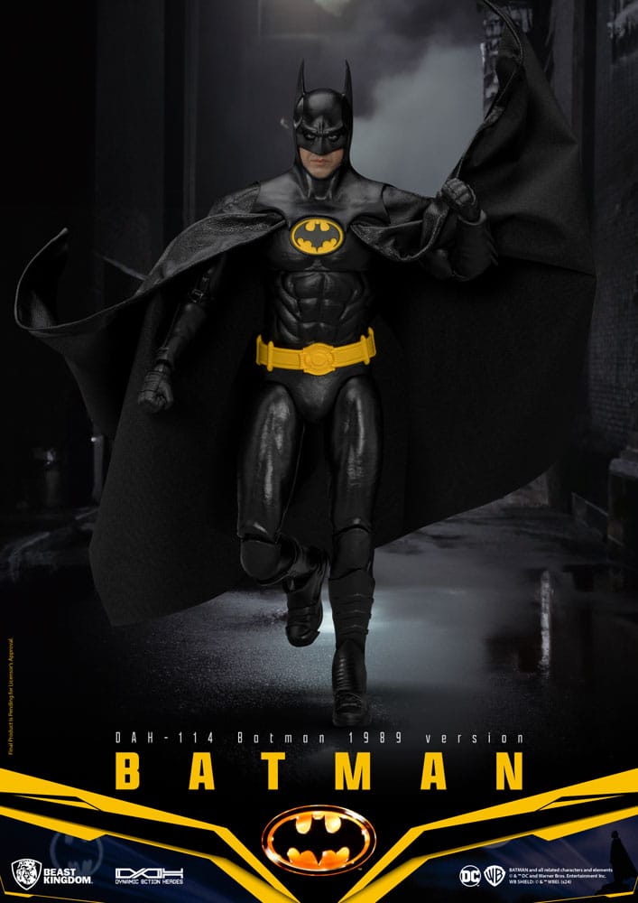 DC Comics Dynamic 8ction Heroes Batman 1989 Version Action Figure