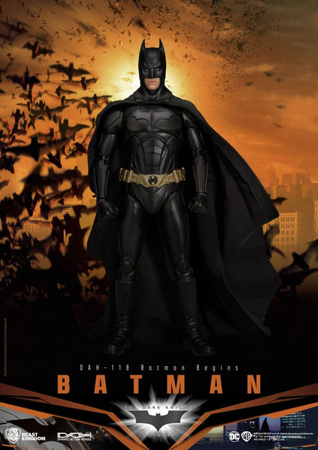 DC Comics Dynamic 8ction Heroes 1/9 Batman Action Figure (Batman Begins, 21 cm)