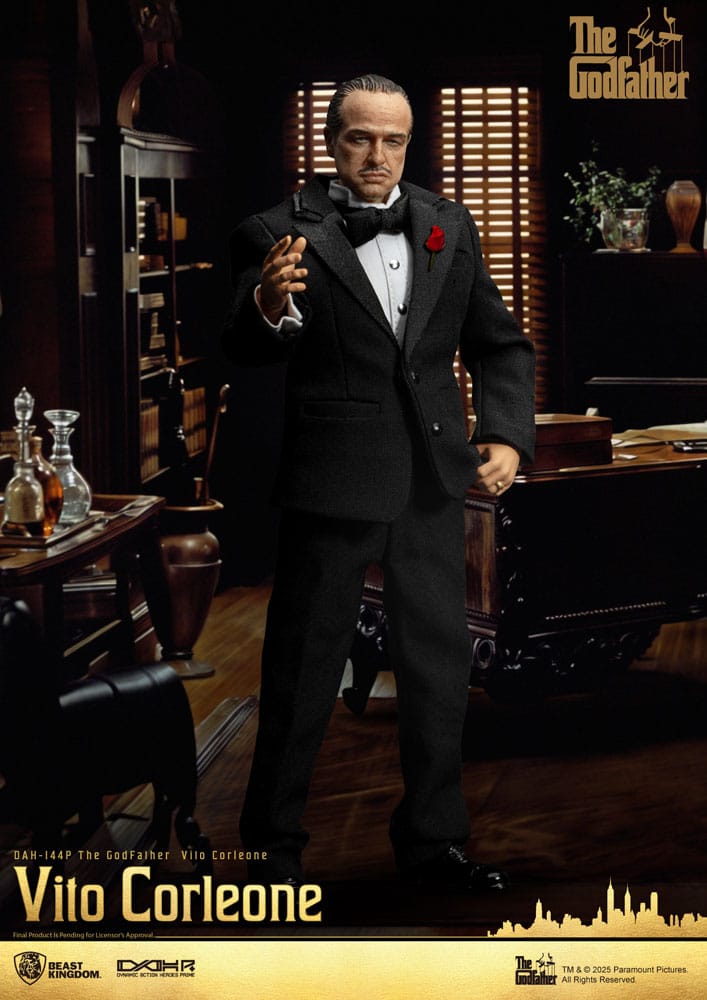The Godfather DAH Vito Corleone 20 cm Action Figure by Beast Kingdom