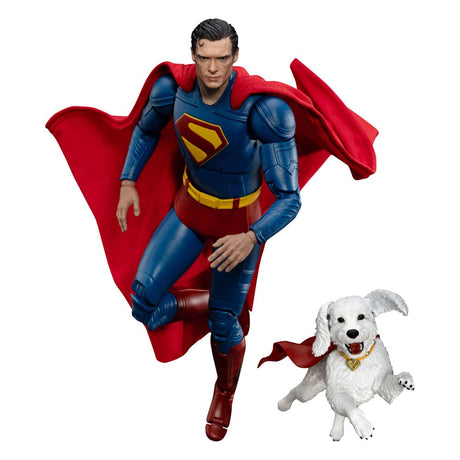 Superman & Krypto Action Figure Set (21 cm) - Superman 2025 Edition