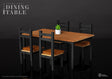 Diorama Props Series Dining Table Set by Entertainment Experience Brand
