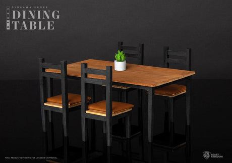 Diorama Props Series Dining Table Set by Entertainment Experience Brand