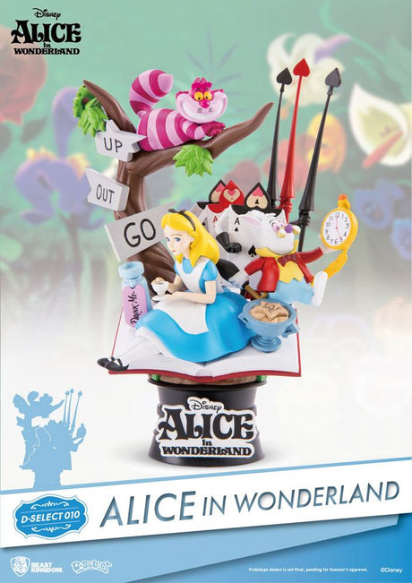 Alice in Wonderland D-Select PVC Diorama - Disney Princess Series