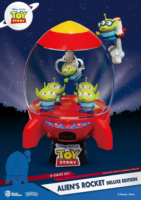 Toy Story Alien's Rocket D-Stage Deluxe Diorama (15 cm)