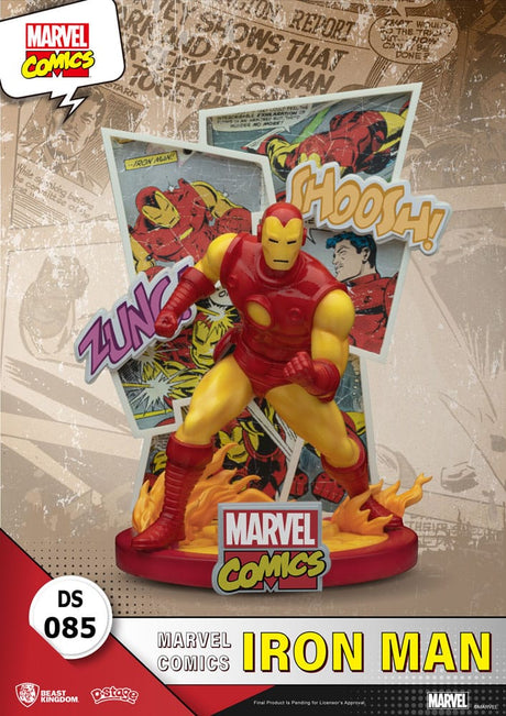 Marvel Comics D-Stage Iron Man PVC Diorama by Beast Kingdom
