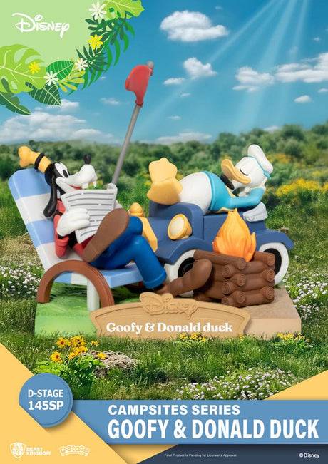 Disney Goofy & Donald Duck D-Stage Special Edition PVC Diorama