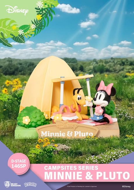 Disney D-Stage Campsite Diorama: Mini & Pluto Special Edition