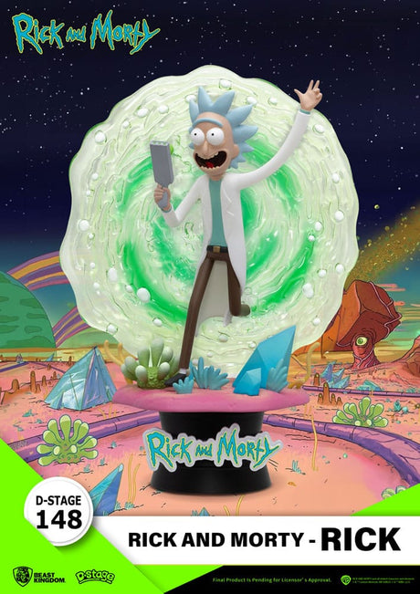 Rick & Morty Beast Kingdom D-Stage PVC Diorama (14 cm)