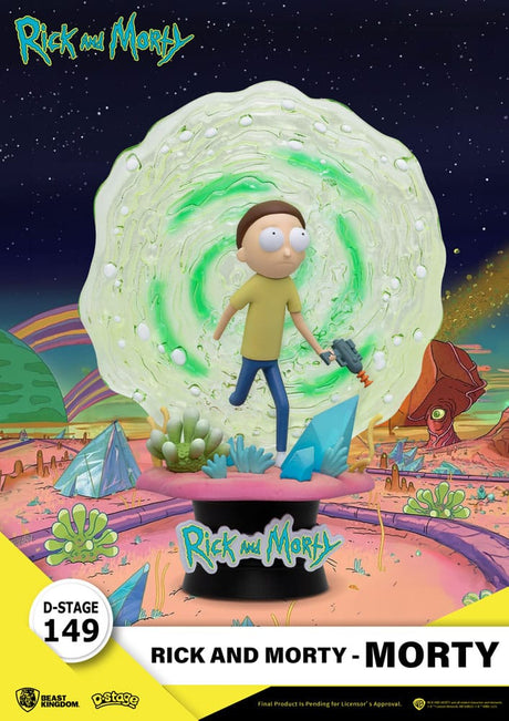 Rick & Morty D-Stage PVC Diorama: Morty, 14 cm by Beast Kingdom
