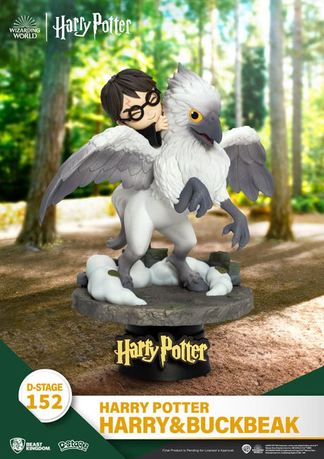 Harry Potter D-Stage PVC Diorama Harry & Buckbeak 16 cm by Beast Kingdom