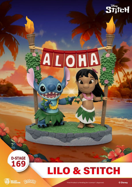 Lilo & Stitch D-Stage PVC Diorama by Beast Kingdom 16cm