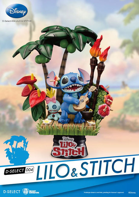 Disney's Lilo & Stitch D-Stage PVC Diorama - 14 cm