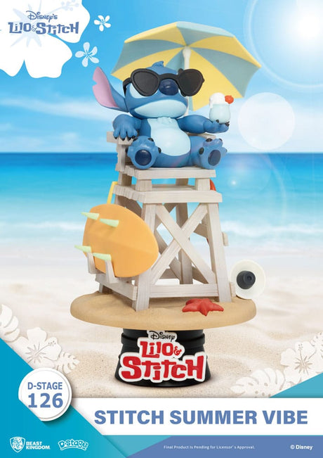 Disney Lilo & Stitch Summer Vibe D-Stage Diorama