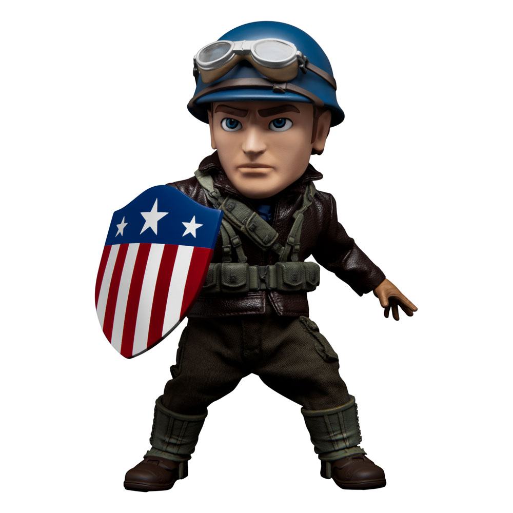 Beast Kingdom's Captain America DX Version Egg Attack Figure (17cm)