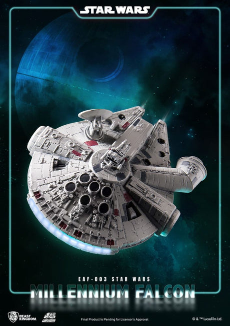 Star Wars Egg Attack Millennium Falcon Floating Model, Beast Kingdom